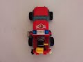Modified LEGO 7942 Fire 4WD