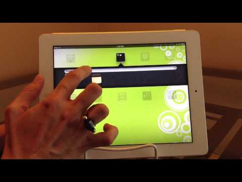 how to use the ipad