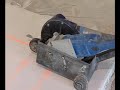 Crack-Vac Walk Behind Concrete Saw Video—ConcreteNetwork.com