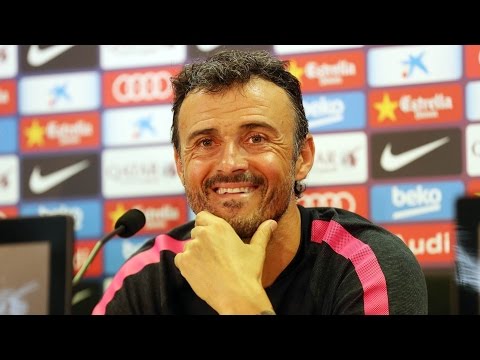Rueda de prensa de Luis Enrique (17/10/2014)