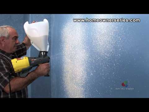 how to repair knockdown