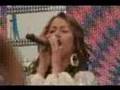 Miley Cyrus singing All I Want for Christmas is You