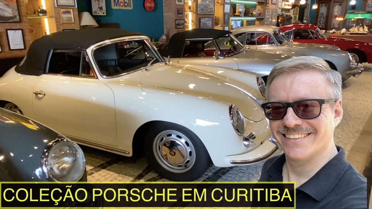 VISITAMOS UMA BELA COLEÇÃO DE PORSCHES EM CURITIBA