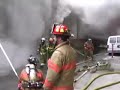 Fire at Davis Furniture warehouse