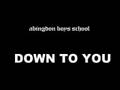 abingdon boys school アルバム曲
