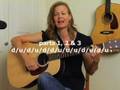 acoustic guitar lesson - new strum pattern get rhythm