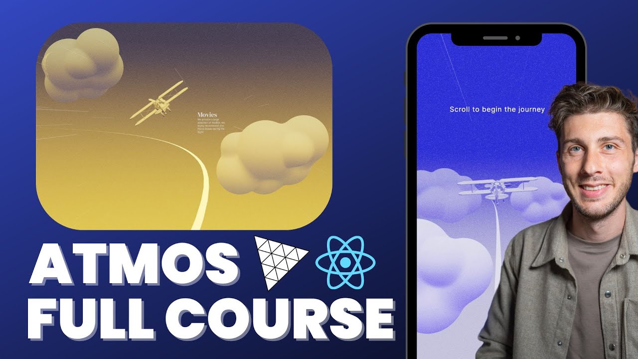 Reproduce Atmos Awwwards 3D Website with React Three Fiber - Wawa Sensei