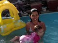 Belen en la piscina