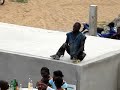 Benin, entertainment on the beach