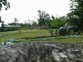 1961 John Deere 4010 Diesel tractor plowing with 825 roll over plow
