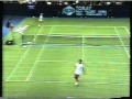 WTA Tokyo 1991 QF Sabatini d. Graf - Graff denies handshake at the net and runs off court