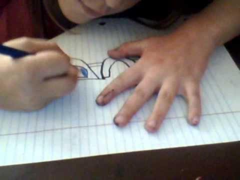 how to draw sunglasses