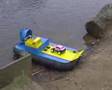 RC Hovercraft carrying an RC car