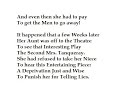 \"Matilda\" by Hilaire Belloc