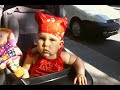 I just got those clothes for my bestfriend's daughter, and I thought she really looked adorable in them, so I had indeed to record it.
