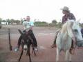 yo en burro...en sonora ,el paso de la MUERTE....