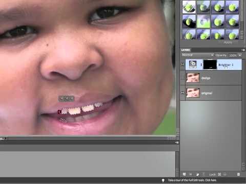 how to whiten teeth in pse 8