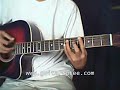 No Air (of Jordin Sparks & Chris Brown, by guitartutee.com)