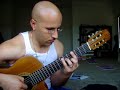 Warmup exercise for fingers, Soprano requinto guitar