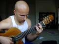 Warmup exercise for fingers, Soprano requinto guitar