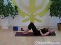 Yoga Poses for Back Pain & Strength Building : Knee Folds Yoga Exercise