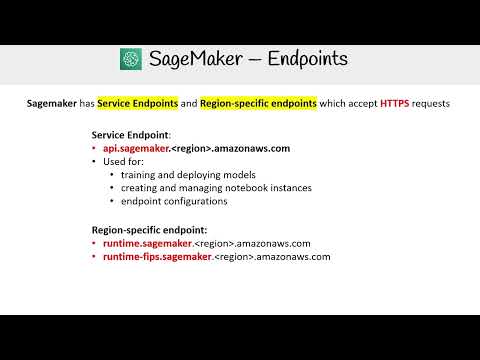 Deploying Models with SageMaker Endpoints - AWS AI Practitioner AIF-C01