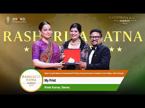 My Print Wins Most Trusted Name in Customized Printing Startup Business Solutions, at RRS 2026