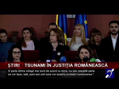 Tsunami în justiția românească