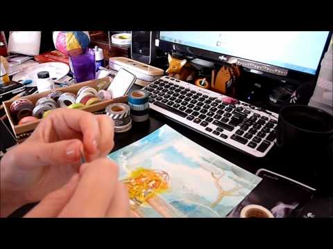 masking tape - Pas vraiment un tuto, plutôt une présentation / explication de ces adorables petits rouleaux de papier washi si addictifs. Pour voir des exemples de dessins ...