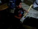 Mikey Rocking out