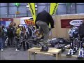 SNOWBMX RIDER DOING GROUND TAIL WHIPS