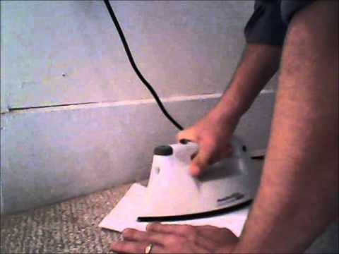 how to remove wax from carpet