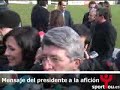 Enrique Cerezo, tras el 1-3 del Barça al Atlético