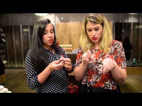 Loja da MAC Pro em NY com Julia Petit e Bruna Vieira