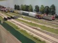 Hampton Court Model Railway Show, held at Tolworth recreation centre. A good show held over two days. Three looked at - PRADEUX - RS TOWER - THE GRETTON  WENLOCK RAILWAY.
