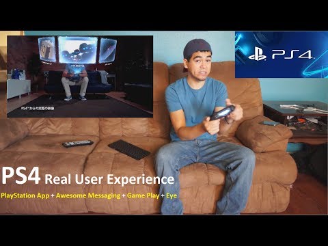 Playstation 4 all around review - Real User Experience - PS4 App + Voice Controls