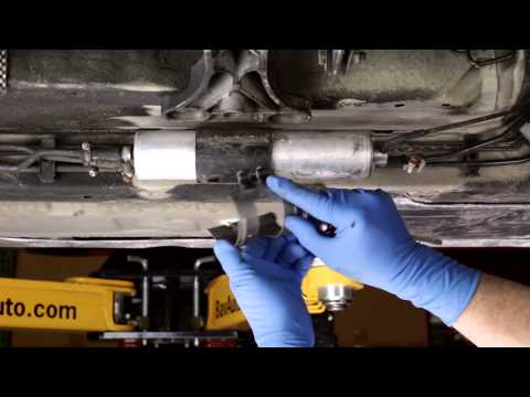 Replacing an under-car fuel filter on a BMW – How To