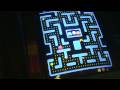 playing pacman at movies clowning my cousin.