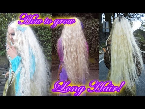 how to grow dyed blonde hair