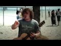 Jack Black on beach (Pick of destiny)