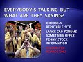 PennyChase.com FAQ #6 Using A Penny Stock Forum or Message
