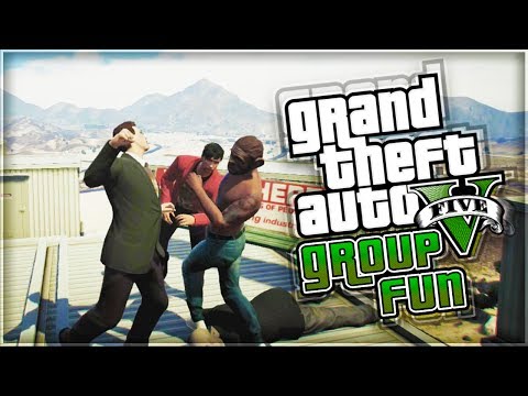 GTA 5 Online 'Sky High' (With Zerkaa, KSI, Vikkstar123, TBJZL 