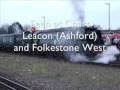 34067 Tangmere at Chart Leacon and Folkestone West