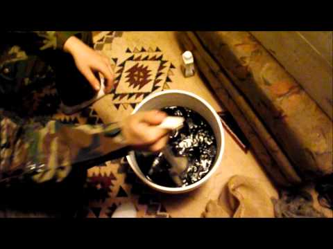 how to dye a ghillie suit