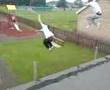 Hinzey n Zeke Building Jump