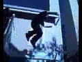 Matt gaps from a railling to hotel roof Matt gaps from a railling to hotel roof
