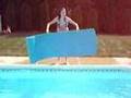 Ashley jump in the pool.