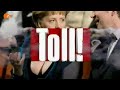 Toll! Merkels Dekolleté