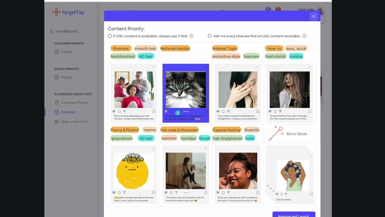 Automated Social Media