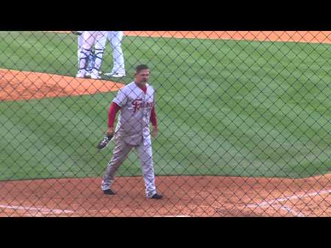 Minor League Manager Drop Kicks Shoe During Meltdown
